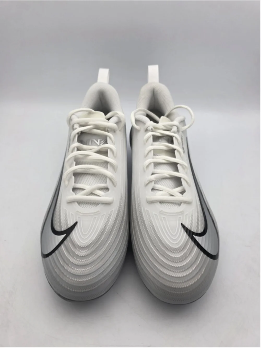 Nike Vapor Speed 3 White Silver Football Cleats FB3303-100 Size 10.5 NEW_2